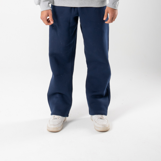 Straight Leg Sweatpants - Navy Blue