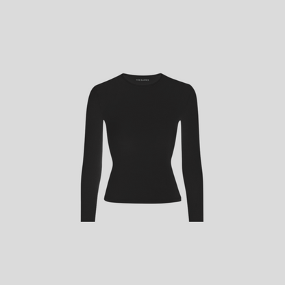 Long Sleeve Top - Black